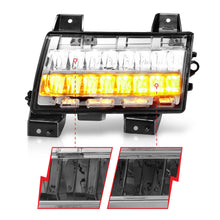 Load image into Gallery viewer, Anzo LED Full Fender Lights for Jeep Wrangler (2018-2025) Factory or Sport/Sport S Halogen with Smoke or Clear Lens Alternate Image