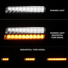 Load image into Gallery viewer, Anzo LED Full Fender Lights for Jeep Gladiator (2020-2025) with Sequential Turn Signal - Chrome Housing &amp; Smoke Lens Alternate Image