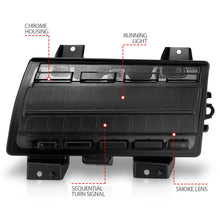 Load image into Gallery viewer, Anzo LED Full Fender Lights for Jeep Gladiator (2020-2025) with Sequential Turn Signal - Chrome Housing &amp; Smoke Lens Alternate Image