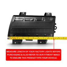 Load image into Gallery viewer, Anzo LED Full Fender Lights for Jeep Gladiator (2020-2025) with Sequential Turn Signal - Chrome Housing &amp; Smoke Lens 511088 Alternate Image