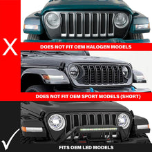 Load image into Gallery viewer, Anzo LED Full Fender Lights for Jeep Gladiator (2020-2025) with Sequential Turn Signal - Chrome Housing &amp; Smoke Lens 511088 Alternate Image