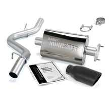 Load image into Gallery viewer, Banks Power Exhaust for Jeep Wrangler TJ &amp; LJ Unlimited 4.0L (2004-2006) Single Side Exit Catback with Chrome or Black Tip - Wrangler TJ / Black Alternate Image