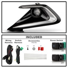 Load image into Gallery viewer, Spyder LED Fog Lights Toyota Corolla Hatchback (23-24) OEM Style w/ Switch &amp; Clear Lens - Default Title Alternate Image