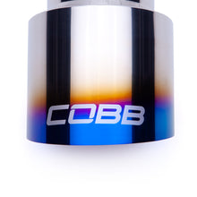 Load image into Gallery viewer, COBB Titanium Exhaust Tips Subaru WRX (11-23) WRX STI (11-21) Quad Blued or Brushed Finish Alternate Image