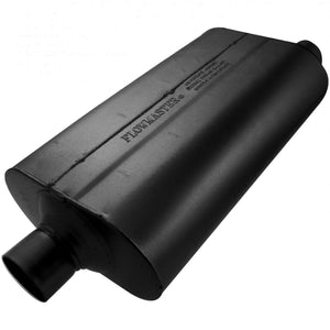 Flowmaster Muffler Super 50 Series (2.5" Center In / 2.5" Offset Out) Chambered 52557