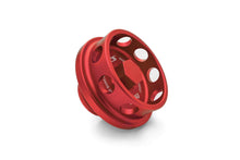 Load image into Gallery viewer, HPS Performance Billet Oil Cap Infiniti G35 G37 Q50 Q60 &amp; Nissan 350Z 370Z Altima Maxima Frontier Pathfinder - Black / Red / Blue Alternate Image