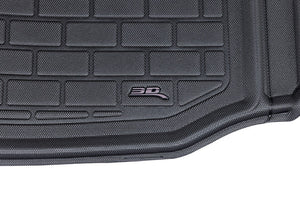 3D MAXpider Cargo Liner BMW X3 G01 (2018-2024) Cross Fold Kagu Black Rubber  - w/ or w/o Cargo Tie Down Rails