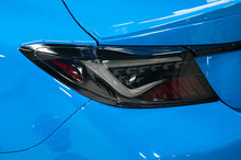 Load image into Gallery viewer, OLM LED Tail Lights FR-S (13-16) BRZ (13-20) 86 (17-20) [Scythe Style] Smoke Lens w/ White DRL - Default Title Alternate Image