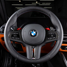 Load image into Gallery viewer, JQ Werks Madtrace Clubsport Magnetic Paddle Shifters for BMW G &amp; F Chassis M and Non-M Models (11-26) Toyota GR Supra (20-26) Gloss / Matte Carbon Fiber with Aluminum or Full Aluminum Alternate Image