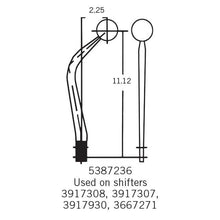 Load image into Gallery viewer, Hurst Competition/ Plus Shifter Stick (11.12-in Tall - 2.25-in Setback) 5387236 - Chrome Alternate Image