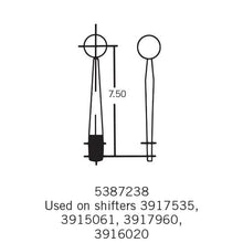 Load image into Gallery viewer, Hurst Competition/ Plus Shifter Stick (7.5-in Tall) 5387238 - Chrome Alternate Image
