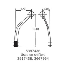 Load image into Gallery viewer, Hurst Competition/ Plus Shifter Stick (10.18-in Tall - 4.75-in Setback) 5387436 - Chrome Alternate Image