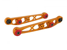 Load image into Gallery viewer, Skunk2 Control Arms Honda Civic EF / EG (88-95) CRX (88-91) Del Sol (93-97) Acura Integra (90-01) Alpha or Ultra Series Rear Lower Pair - Ultra Series / Gold Alternate Image