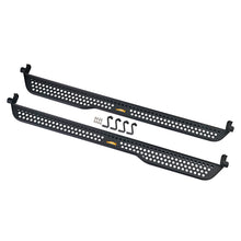 Load image into Gallery viewer, IAG Offroad Side Steps for Ford Bronco 6G (2021-2026) Full Length Bolt On for 2 or 4 Door - Requires OEM Rock Rails - 2 Door with Factory/IAG Rock Rails / Orange Alternate Image