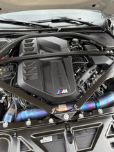 Load image into Gallery viewer, IRL Titanium Front Mount Intakes BMW M2 M3 M4 G80 G82 G83 G87 S58 (2021-2026) G8X High Performance - Blue / Blue Alternate Image