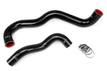 Load image into Gallery viewer, HPS Performance Silicone Radiator Coolant Hose Kit for Ford Excursion 6.0L Diesel (03-07) Twin or Mono Beam Suspension - Black / Red / Blue - Twin Beam / Black Alternate Image