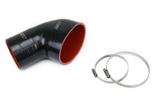 Load image into Gallery viewer, HPS Performance Silicone Air Intake Hose BMW M3 E46 (2001-2006) [Post MAF] Red / Blue / Black - Black Alternate Image