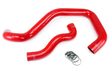 Load image into Gallery viewer, HPS Performance Silicone Radiator Coolant Hose Kit for Ford Excursion 6.0L Diesel (03-07) Twin or Mono Beam Suspension - Black / Red / Blue - Mono Beam / Red Alternate Image