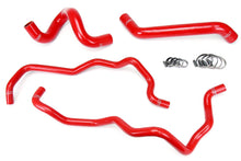 Load image into Gallery viewer, HPS Performance Silicone Hoses Jeep Wrangler JK &amp; Unlimited 3.8L V6 (2007-2011) [Radiator + Heater] Black / Blue / Red - Red Alternate Image