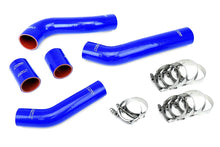 Load image into Gallery viewer, HPS Performance Silicone Intercooler Hoses Mitsubishi Lancer EVO 10 US-Spec (08-15) Blue / Black / Red Alternate Image
