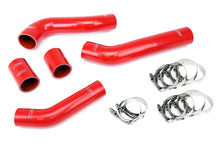 Load image into Gallery viewer, HPS Performance Silicone Intercooler Hoses Mitsubishi Lancer EVO 10 US-Spec (08-15) Blue / Black / Red Alternate Image