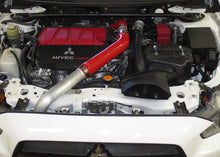 Load image into Gallery viewer, HPS Performance Silicone Intercooler Hoses Mitsubishi Lancer EVO 10 US-Spec (08-15) Blue / Black / Red Alternate Image