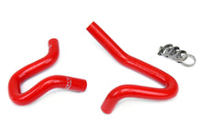 Load image into Gallery viewer, HPS Performance Silicone Heater Hoses Hyundai Genesis Coupe 2.0T Turbo 4Cyl (10-14) Red / Blue / Black - Red Alternate Image