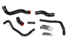 Load image into Gallery viewer, HPS Performance Silicone Coolant Hose Kit FR-S (13-16) BRZ (13-20) 86 (17-20) [Radiator + Heater] Red or Black - Black Alternate Image