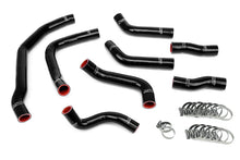 Load image into Gallery viewer, HPS Performance Radiator Hoses Toyota MR2 3SGTE Turbo (90-99) Silicone - Red / Blue / Black - Complete Set - Black Alternate Image
