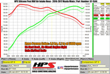 Load image into Gallery viewer, HPS Silicone Air Intake Hose Mazda Miata ND (2016-2025) [Post MAF] Black / Blue / Red - Black Alternate Image