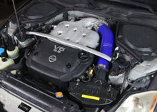 Load image into Gallery viewer, HPS Performance Silicone Air Intake Hose Nissan 350Z 3.5L V6 (2003-2006) [Post MAF] Black / Blue / Red Alternate Image