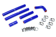 Load image into Gallery viewer, HPS Performance Silicone Heater Hoses Lexus LX450 FJ80 4.5L w/ Rear Heater (1996-1997) Black / Blue / Red - Blue Alternate Image