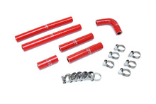 Load image into Gallery viewer, HPS Performance Silicone Heater Hoses Lexus LX450 FJ80 4.5L w/ Rear Heater (1996-1997) Black / Blue / Red - Red Alternate Image