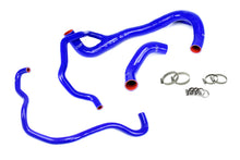 Load image into Gallery viewer, HPS Performance Silicone Radiator &amp; Heater Hose Kit for Dodge Charger &amp; Challenger 6.4L HEMI V8 (2015-2023) Black / Blue - Radiator Coolant / Blue Alternate Image