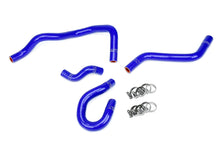 Load image into Gallery viewer, HPS Performance Silicone Heater Hoses Honda Civic EX HX 1.6L D16 SOHC (96-00) Black / Blue / Red - Blue Alternate Image