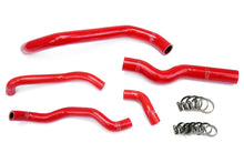 Load image into Gallery viewer, HPS Performance Silicone Coolant Hose Kit Infiniti M35 3.5L V6 (2006-2009) [Radiator + Heater] Black / Blue / Red - Red Alternate Image