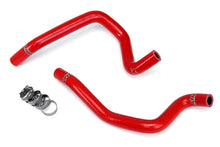 Load image into Gallery viewer, HPS Performance Silicone Heater Hoses Subaru WRX 2.0L H4 Turbo (2004) Black / Blue / Red - Red Alternate Image