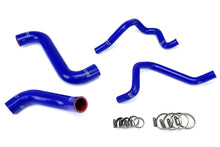 Load image into Gallery viewer, HPS Performance Silicone Coolant Hose Kit Subaru WRX 2.0L (2005) WRX STi 2.5L (05-07) WRX 2.5L (06-07) [Radiator + Heater] Black / Blue / Red - Blue Alternate Image