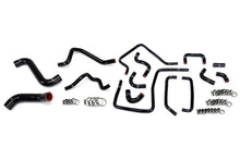 Load image into Gallery viewer, HPS Performance Silicone Coolant Hose Kit Subaru WRX / WRX STi 2.5L (06-07) [Radiator, Heater &amp; Ancillary ] Black / Blue / Red - Black Alternate Image