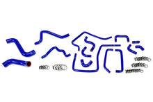 Load image into Gallery viewer, HPS Performance Silicone Coolant Hose Kit Subaru WRX / WRX STi 2.5L (06-07) [Radiator, Heater &amp; Ancillary ] Black / Blue / Red - Blue Alternate Image