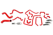 Load image into Gallery viewer, HPS Performance Silicone Coolant Hose Kit Subaru WRX / WRX STi 2.5L (06-07) [Radiator, Heater &amp; Ancillary ] Black / Blue / Red - Red Alternate Image