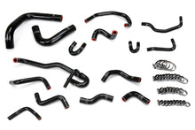 Load image into Gallery viewer, HPS Performance Silicone Coolant Hose Kit Toyota 4Runner 3.0L V6 (1990-1991) [Radiator + Heater] Blue / Black / Red - Black Alternate Image