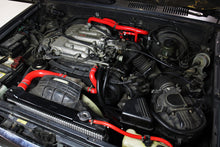 Load image into Gallery viewer, HPS Performance Silicone Coolant Hose Kit Toyota 4Runner 3.0L V6 (1990-1991) [Radiator + Heater] Blue / Black / Red - Black Alternate Image