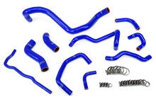 Load image into Gallery viewer, HPS Performance Silicone Hose Kit for VW Golf / GTI MK4 1.8T Turbo Manual Trans (99-06) Radiator or Heater Hoses - Blue / Black / Red Alternate Image