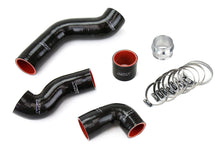 Load image into Gallery viewer, HPS Performance Silicone Intercooler Boost Hoses VW Golf GTI MK4 1.8T Turbo AWP (99-06) Black / Blue / Red - Black Alternate Image
