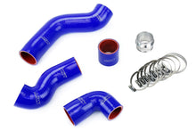Load image into Gallery viewer, HPS Performance Silicone Intercooler Boost Hoses VW Golf GTI MK4 1.8T Turbo AWP (99-06) Black / Blue / Red - Blue Alternate Image