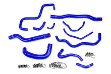 Load image into Gallery viewer, HPS Performance Silicone Coolant Hose Kit Mazda Mazdaspeed 6 2.3L Turbo (06-07) [Radiator, Oil Cooler, Ancillary] Black / Blue / Red - Blue Alternate Image