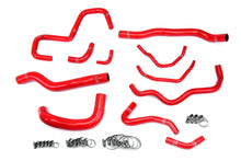 Load image into Gallery viewer, HPS Performance Silicone Coolant Hose Kit Mazda Mazdaspeed 6 2.3L Turbo (06-07) [Radiator, Oil Cooler, Ancillary] Black / Blue / Red - Red Alternate Image