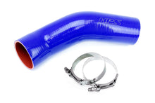 Load image into Gallery viewer, HPS Performance Silicone Air Intake Hose Toyota Land Cruiser FJ80 4.5L 1FZ-FE (93-94) [Post MAF] Black / Blue / Red - Blue Alternate Image