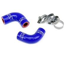 Load image into Gallery viewer, HPS Silicone Elbow Hose Dodge Ram 1500/2500 5.7L Hemi V8 (2006) 2500/3500 5.9L Cummins Diesel (03-06) [Oil Cooler Coolant] Black / Blue / Red - Blue Alternate Image